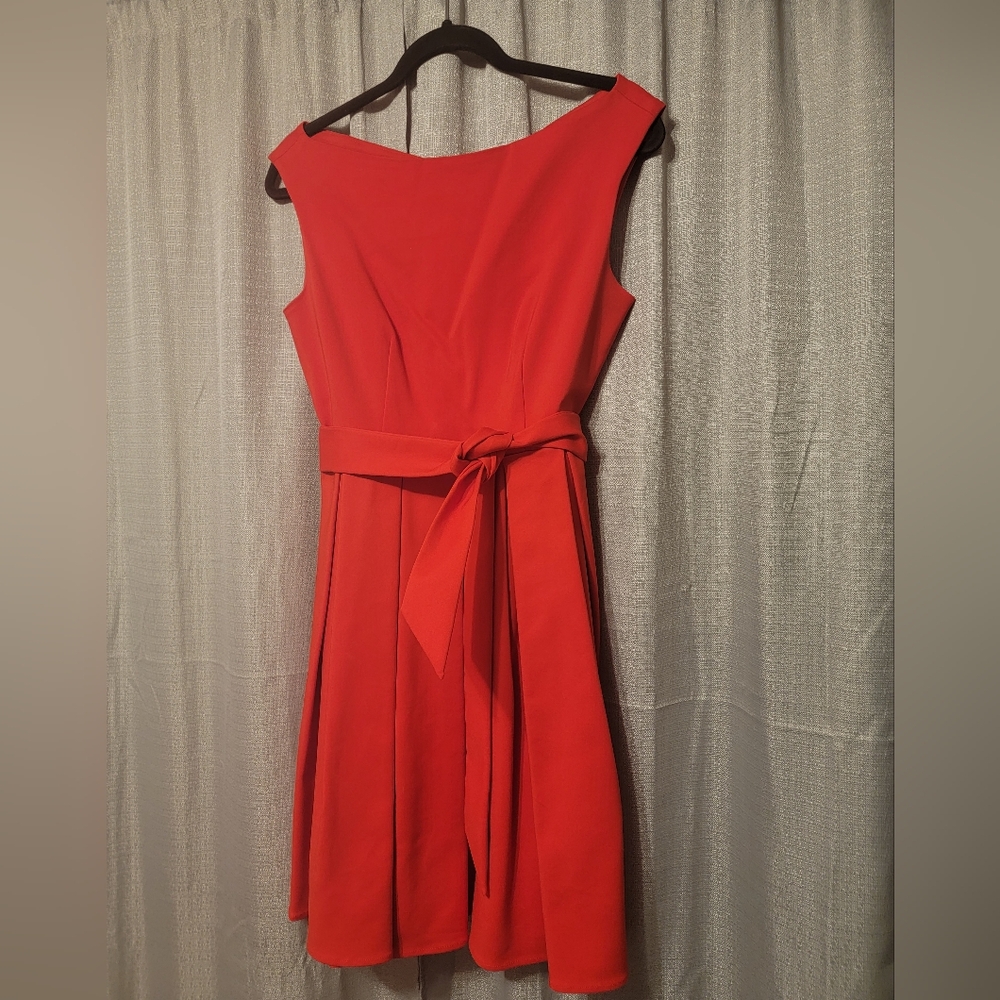 Vintage Swing Stage Red Women's Dress